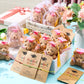 50 Pcs 2025 Preschool Graduation Bear Bulk Set with 25 Mini Graduation Gift Stuffed Bear 25 Adjustable Wish Bracelets Organza Ba