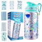 Gift For Girls, Decorate Your Own Water Bottles With Gem Art Stickers, Stickers For Water Bottles, Art Kits For Kids 9-12 Girls,