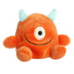 Aurora Adorable Palm Pals Oggy Monster Stuffed Animal - Pocket-Sized Play - Collectable Fun - Orange 5 Inches