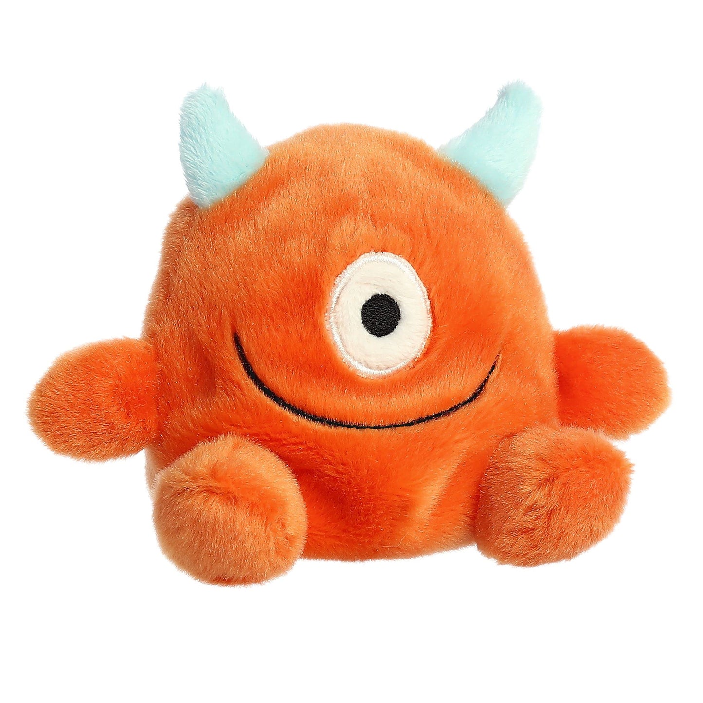 Aurora Adorable Palm Pals Oggy Monster Stuffed Animal - Pocket-Sized Play - Collectable Fun - Orange 5 Inches