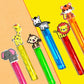 Uoyoi Jungle Safari Party Favors,24Pcs Wild Animals Bubble Wands For Kids,Zoo Bubble Wand For Safari Wild One Birthday Party Sup