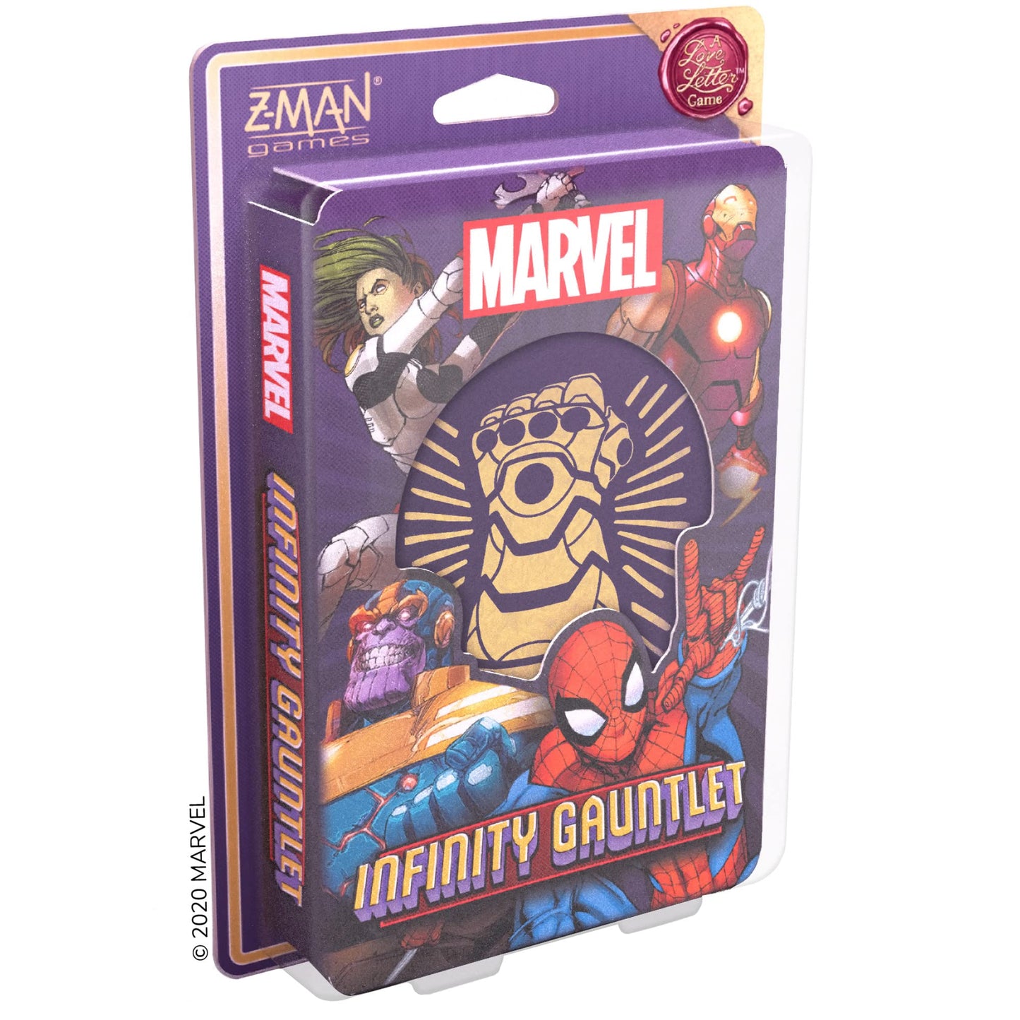 Infinity Gauntlet: A Love Letter Card Game Save The Universe From Thanos! Strategy Game For Kids And Adults Set In The Marvel Un