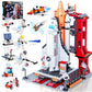 Space Exploration Shuttle Toys For 6 7 8 9 10 11 12 Year Old Kids, Girls, Boys, 12-In-1 Stem Projects Rocket Building Toy Kit With 3 Astronauts, Airplane Rocket Set, Gift Idea For Ages 6 +, 885 Pcs