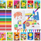 Ben Louis 24 Preschool Kindergarten Mini Coloring Books With 24 Crayons For Kids Birthday Party Favor Small Activity Books Bulk