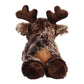 Aurora Adorable Mini Flopsie Maia Moose Stuffed Animal - Playful Ease - Timeless Companions - Brown 8 Inches