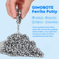 GIMOBOTE Original 500+ Ferrite Putty Silver, Fidget Toy Ferrite Rocks for Stress Relief, Sensory Toy for Adults & Teens 14+, Fer