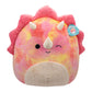 Squishmallows Original 16in Trinity The Winking Pink Tie-Dye Triceratops - Official Jazwares Plush (Large)