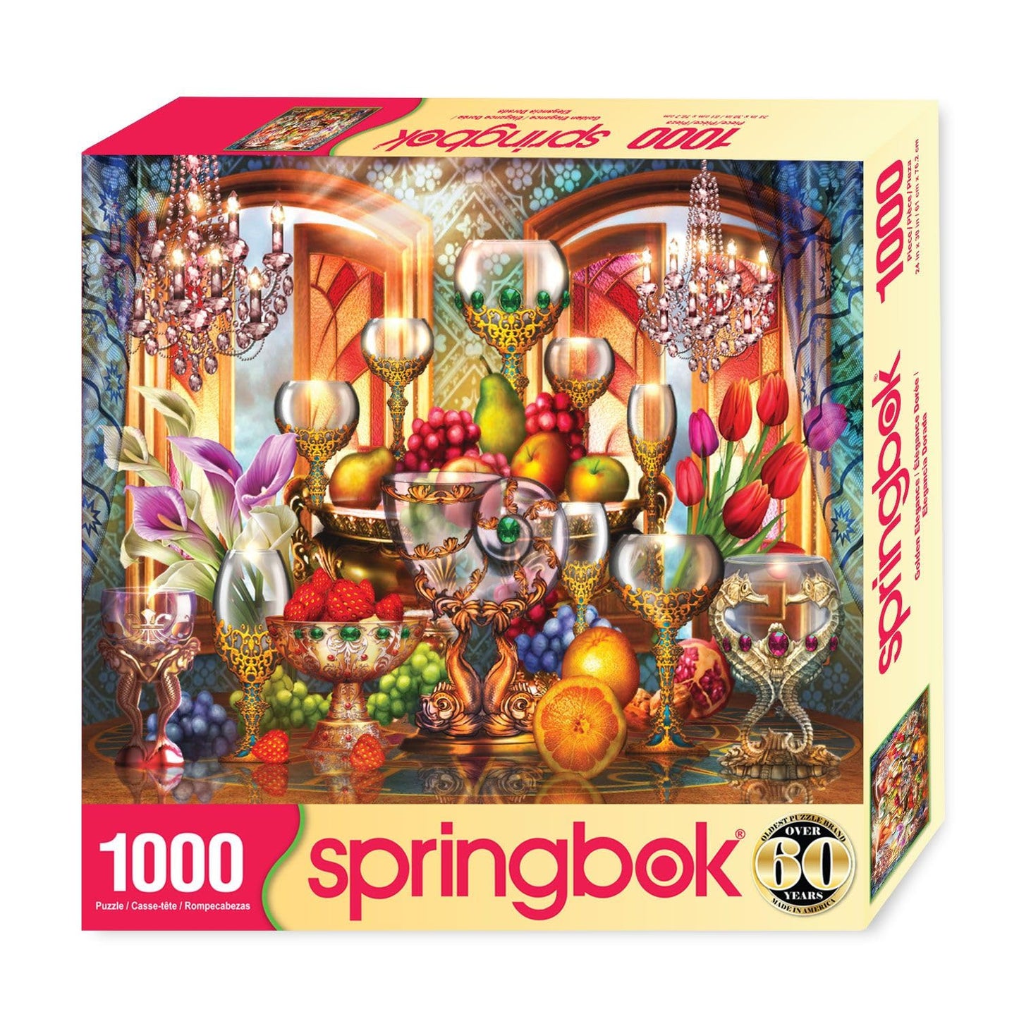 Springbok Golden Elegance 1000 Piece Jigsaw Puzzle For Adults By Artist Ciro Marchetti