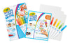 Crayola Color Wonder Paintbrush Pens & Paper Set - 6 Piece Mess Free Coloring for Toddlers, Arts & Crafts Gift in Orange, Green, Red