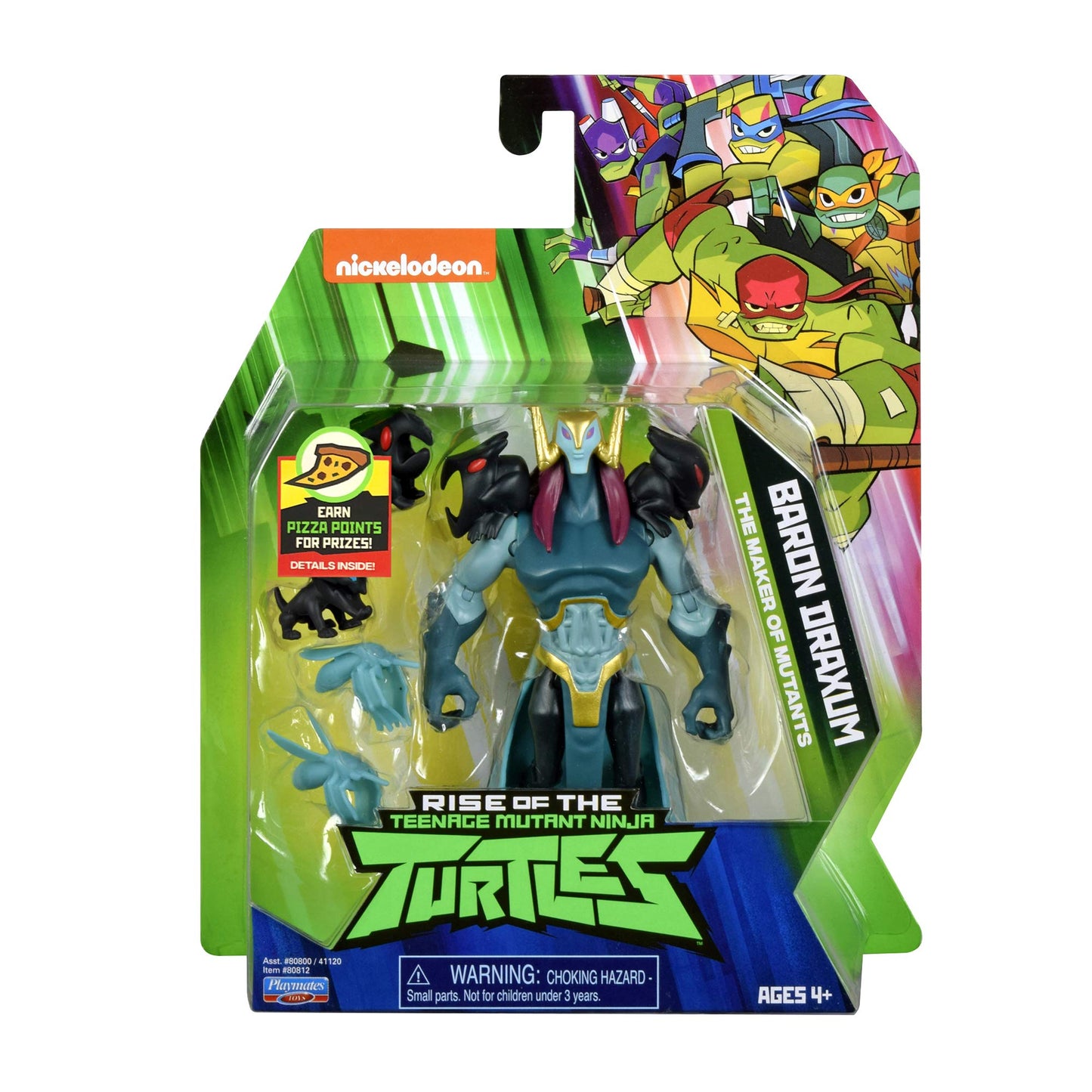 Rise of the Teenage Mutant Ninja Turtles Baron Draxum Action Figure