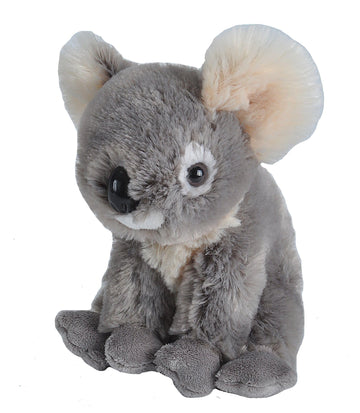 Wild Republic Cuddlekins Eco Mini Koala, Stuffed Animal, 8 Inches, Plush Toy, Fill Is Spun Recycled Water Bottles, Eco Friendly