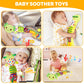 Baby Toys For 0-6 6-12 Months, Sensory Music Animal Stuffed Toy For 0 1 2 3 4 5 6+ Month, Plush Axolotl Toy With Crinkle And Rattles For Infant Newborn, Tummy Time Toys Gifts For 0-3-6-12 Month, Green