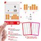 60Cards, 120 Pictures Addition And Subtraction Flash Cards For Kindergarten,1St, 2Nd, 3Rd Grade, Addition Flash Cards, Math Flash Cards For Kids Ages 4,5,6,7,8,9,10 Years