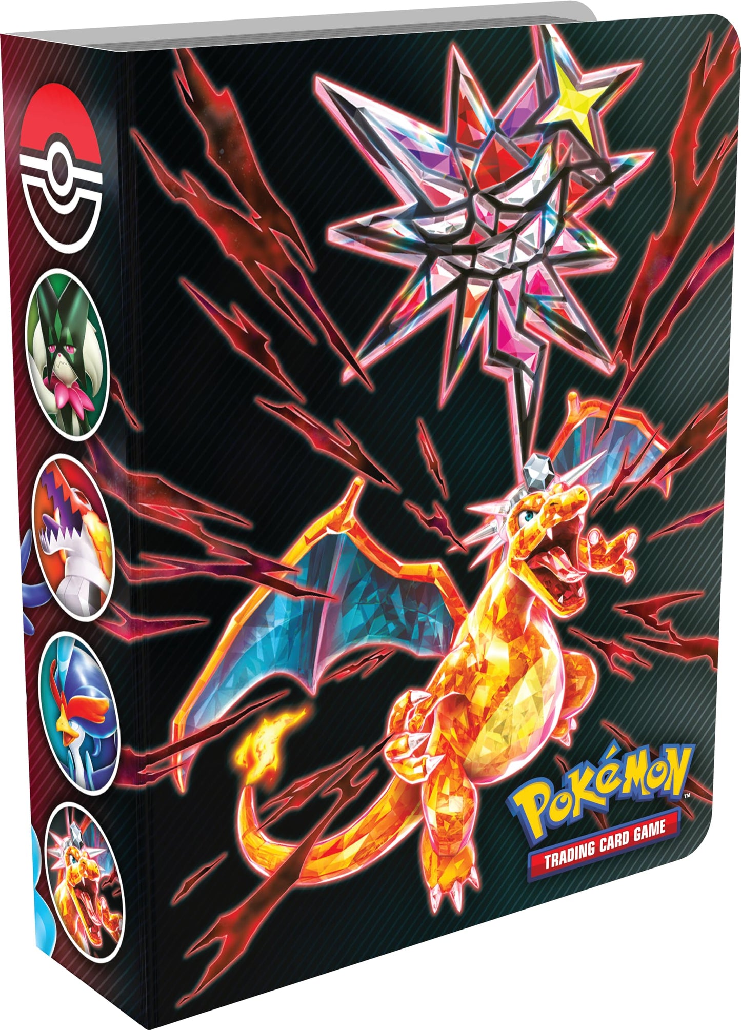 Pokemon Collector Chest: Fall 2023 Edition with Meowscarada, Skeledirge & Quaquaval Foil Cards, Black Metal Design, 6 Booster Packs