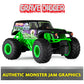 Monster Jam, Official Grave Digger Remote Control Monster Truck, 1:24 Scale, 2.4 Ghz, Kids Toys For Boys And Girls Ages 4 And Up