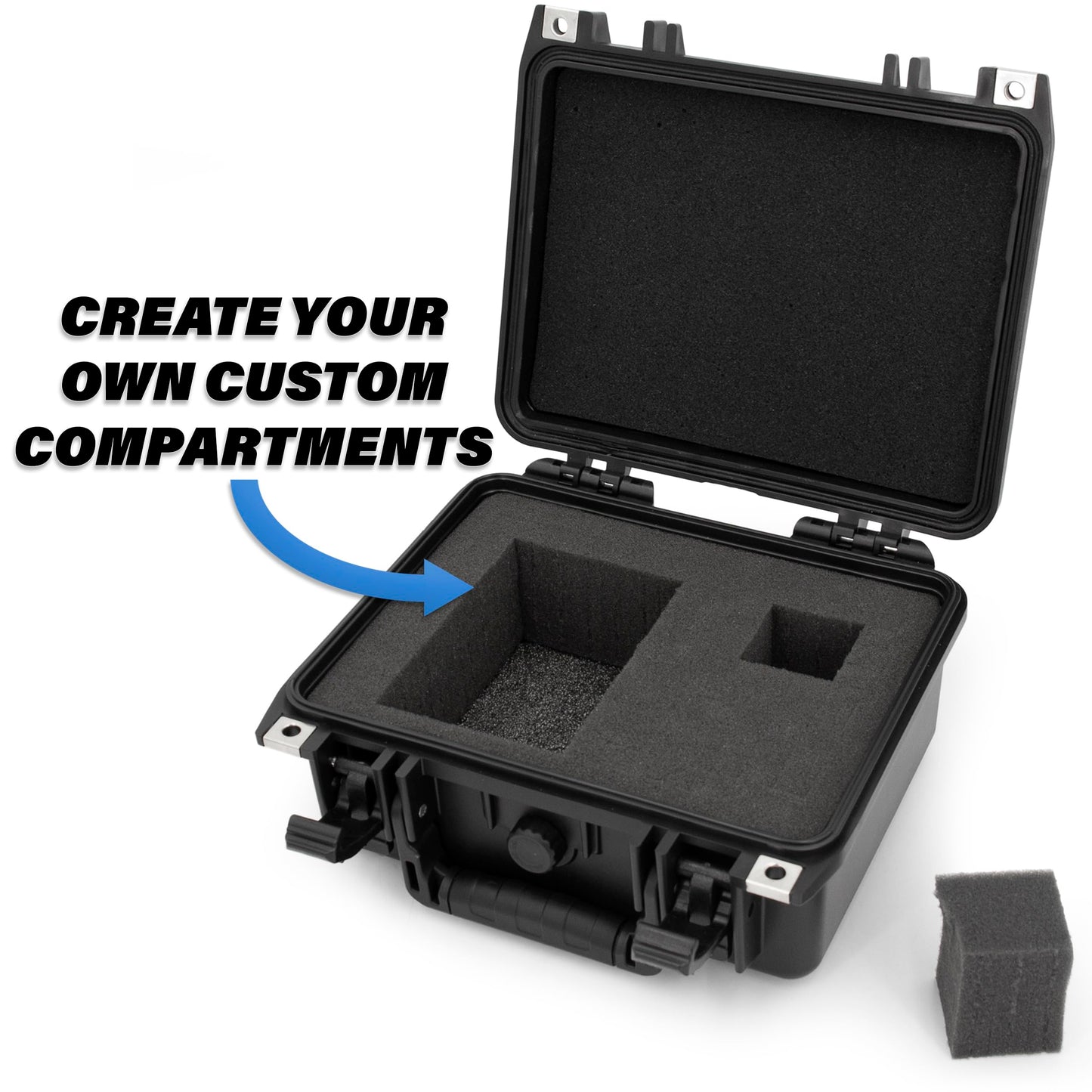 Casematix Graded Card Storage Box Compatible With 22 Bgs 35 Fgs 29 Psa Graded Sports Cards Or 100+ Sleeve Top Loaders, Waterproo