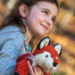 Mary Meyer Stuffed Animal Cozy Toes Soft Toy, 17-Inches, Fox