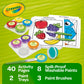 Crayola Spill Proof Paint Set (8Ct), Washable Toddler Paint Kit, Includes Brushes, Pots, Activity Pages, Toddler Gift, Ages 3+