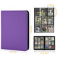 9 Pockets Card Binder enhanced Zip Trading Card Binder 540 Double Sided Pocket PU Collection Binder  Collector Album  Card Folder for MTG  TCG  Business Cards.(Purple)