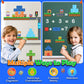 100PCS Magnetic Blocks - Build Mine Magnet World Road Set, Magnet Building Blocks Toddler Toys Creative Kids Games, STEM Sensory