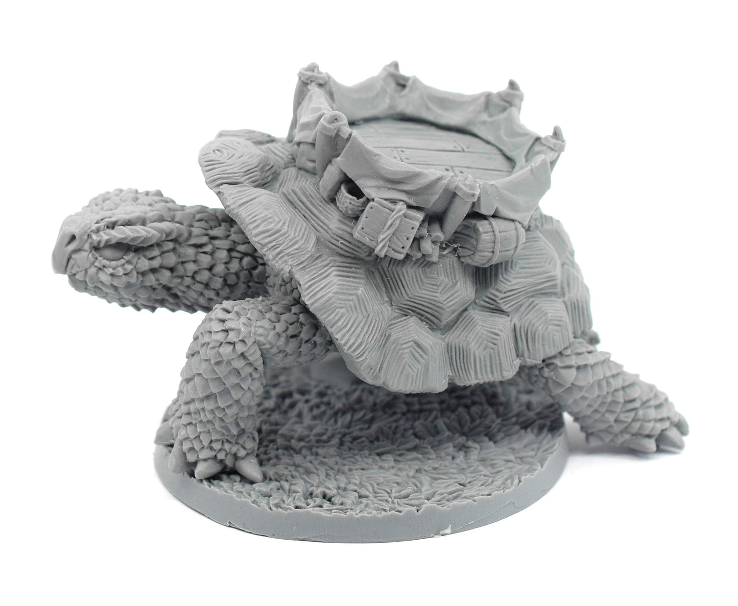 Stonehaven Miniatures Great Tortoise Miniature Figure, 100% Urethane Resin - 57Mm Tall - (For 28Mm Scale Table Top War Games) - Made In Usa
