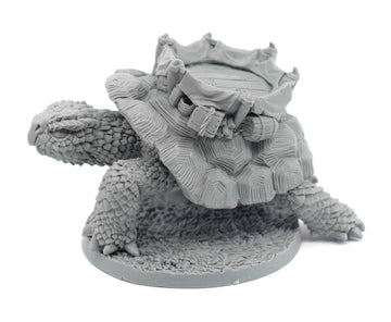 Stonehaven Miniatures Great Tortoise Miniature Figure, 100% Urethane Resin - 57Mm Tall - (For 28Mm Scale Table Top War Games) - Made In Usa