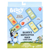 Bluey Hopscotch Game - Multicolor, Model 17140, Made of Acrylonitrile Butadiene Styrene