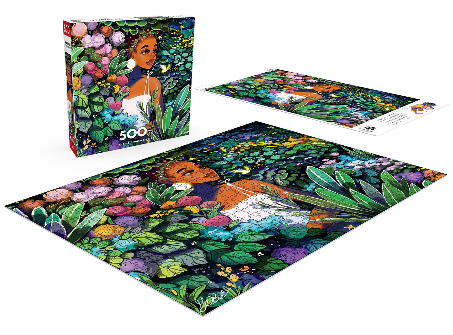 Buffalo Games - Geneva Bowers - Hideaway - 500 Piece Jigsaw Puzzle For Adults -Challenging Puzzle Perfect For Game Nights - Finished Size Is 21.25 X 15.00