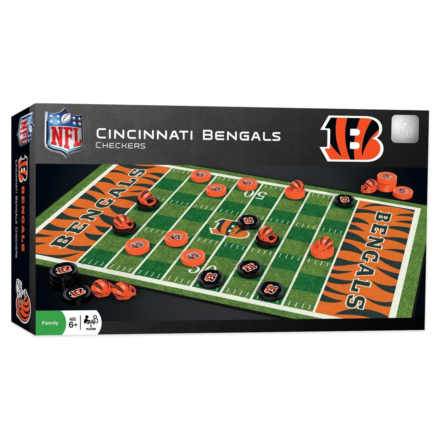 Cincinnati Bengals Checkers Folding Box