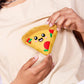 WHAT DO YOU MEME? Emotional Support Pizza Plush Toy - Multicolor, Polyester, Model ESP518