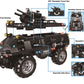 inFUNity QXB Swat Police Truck - Armored Tactical Transport Vehicle, 549 PCS Building Blocks, 13.39 inches, Plastic