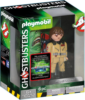 Playmobil Ghostbusters Collector'S Edition P. Venkman, Multi