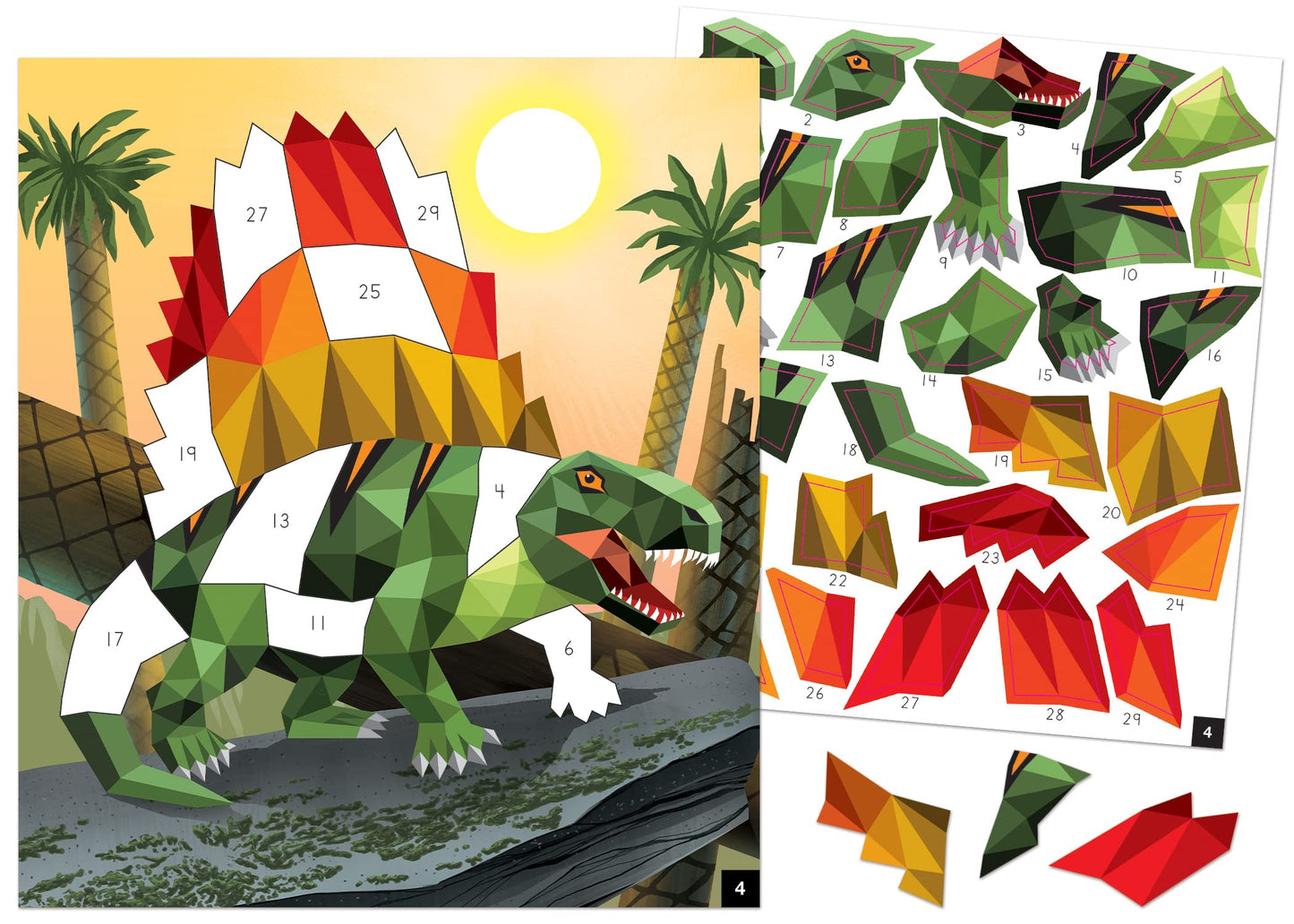 DINOSAURS MODERN MOSAICS