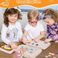 Heypappy Busy Board, 12 in 1 Busy Book Learning Sensory Toys for Toddlers with Fine Motor Skills, Busy Book Toys with Backpack S