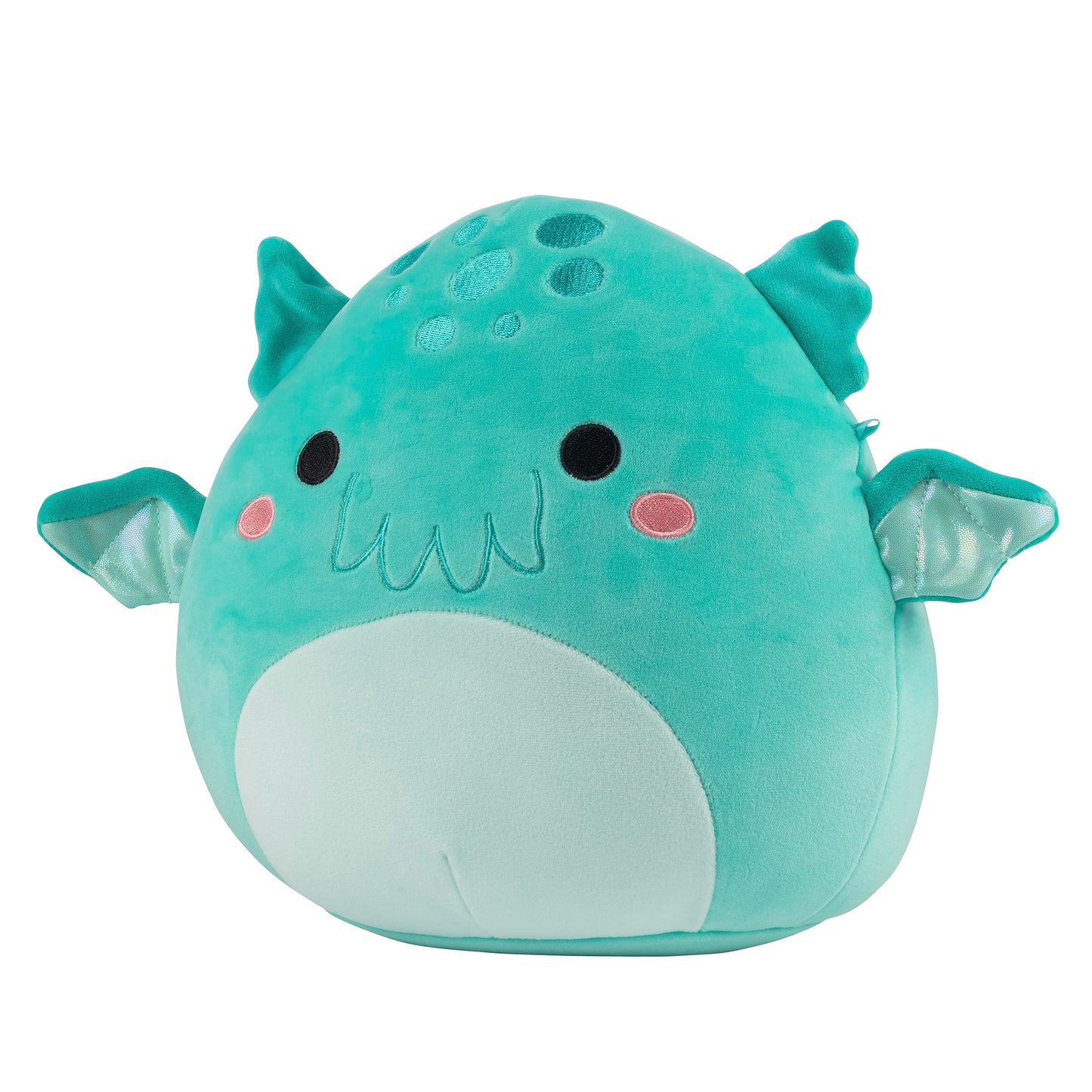 Squishmallows Original 10-Inch Theotto Cthulhu Plush - Teal Soft & Squishy Stuffed Animal - Collectible Gift for Kids, Model SQCR04645
