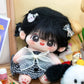 CALEMBOU Plush Doll, 20cm Cotton Doll with Skeleton, Cute Anime Plushies Soft Stuffed Dress Up Doll, Kawaii Plush Toys Rag Dolls