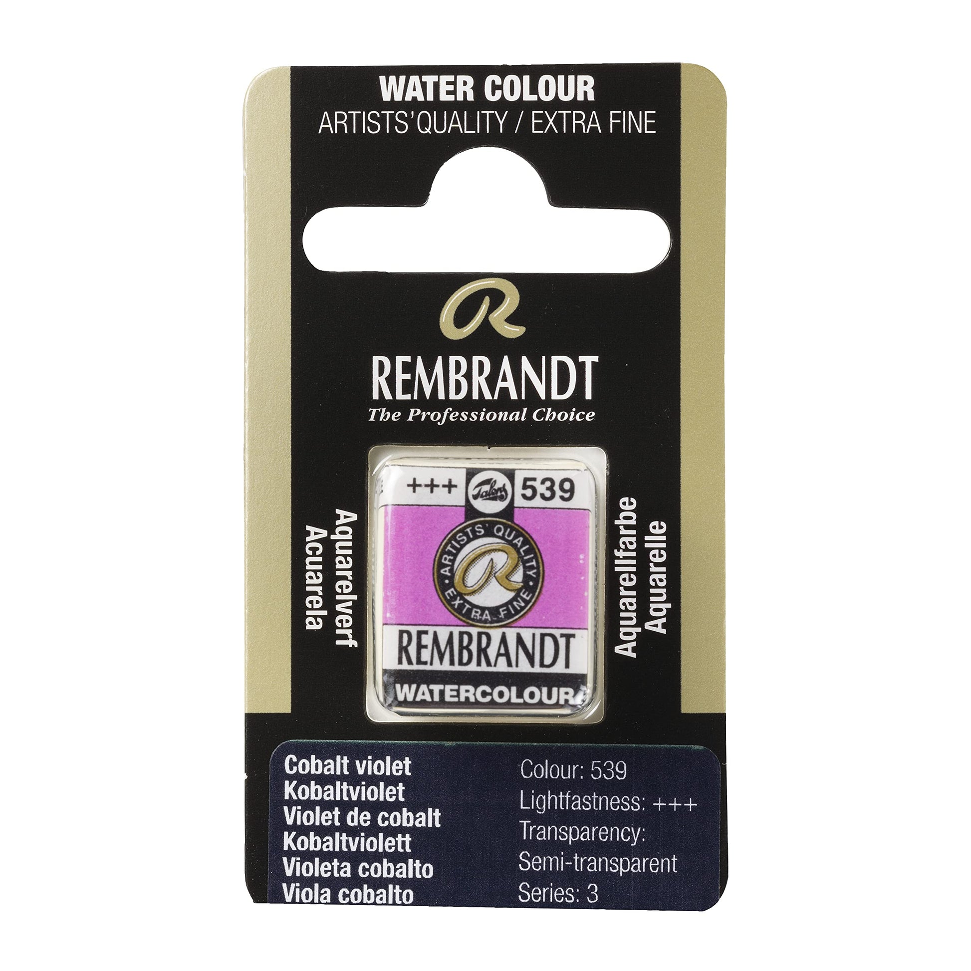 Rembrandt Watercolour Pan Cobalt violet 539 (05865391)