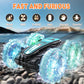 Korffe Remote Control Car, Amphibious Rc Cars Toys For Ages 5-7, 4Wd Rc Boat, Waterproof 360 Rotating Rc Monster Truck Stunt Car