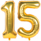 40 Inch Gold Number Balloons Helium Foil Mylar Balloon Birthday Party Banquet Decoration 15