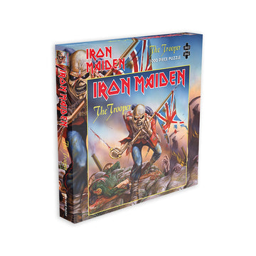 RockSaws Iron Maiden The Trooper Jigsaw Puzzle - 1000 Pieces, 16 x 16 in, Paperboard