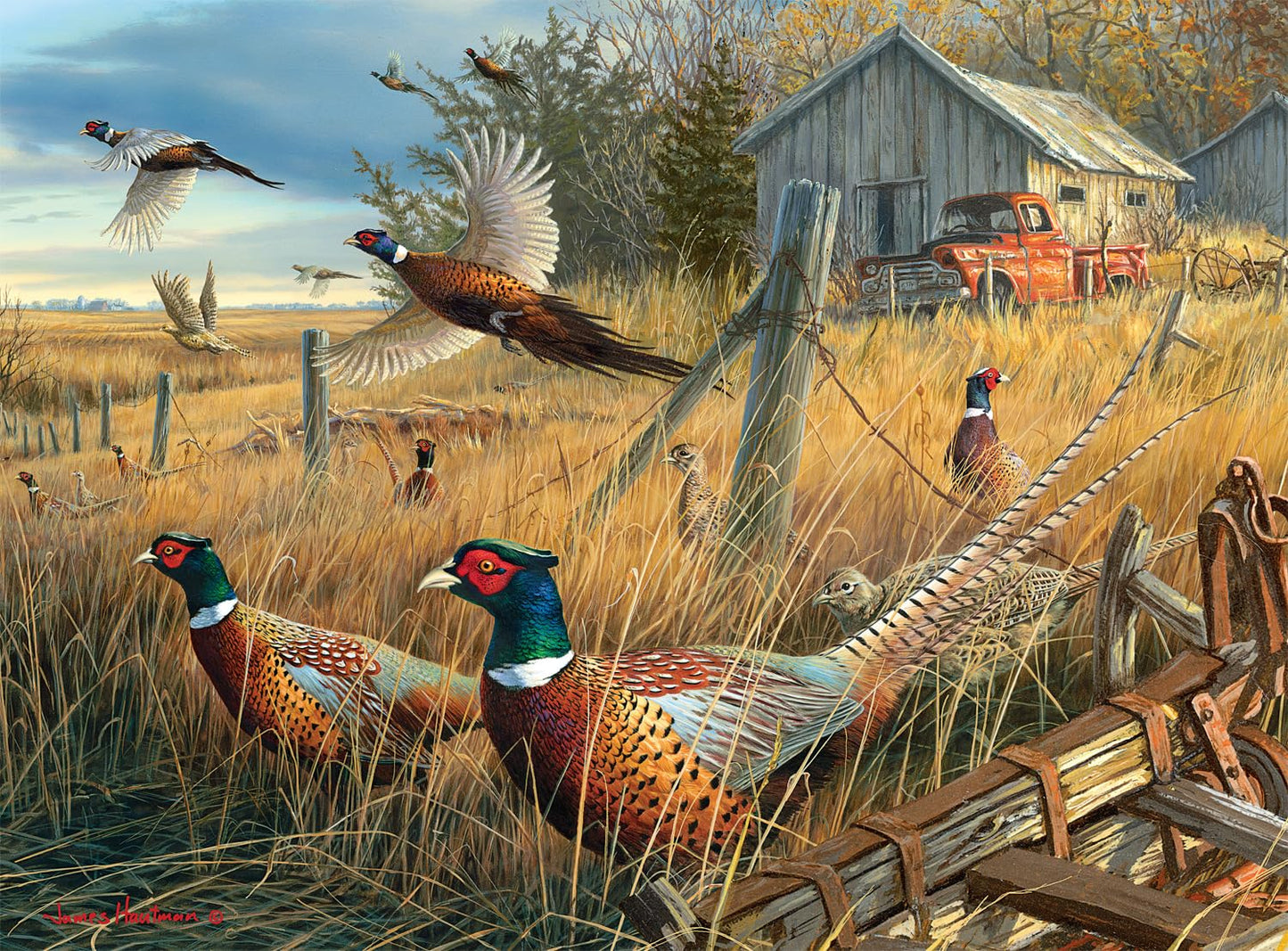 Buffalo Games - Jim Hautman - Memory Lane - 1000 Piece Jigsaw Puzzle For Adults -Challenging Puzzle Perfect For Game Nights - Finished Size Is 26.75 X 19.75