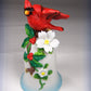 Cosmos Gifts 738-81 Porcelain Cardinal Figurine Bell 3 7/8' H