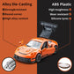 KIDAMI Racing Cars Toy Vehicles Set, Die Cast Matel Toys Cars with Pull Back & Doors Openable for Toddlers, Boys, Girls Educatio