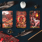 99Fox The Path Of Horror Tarot Card Deck And Guidebook For Beginners Readers Creepy Themes Waterproof Cards Classic Pack Intuiti