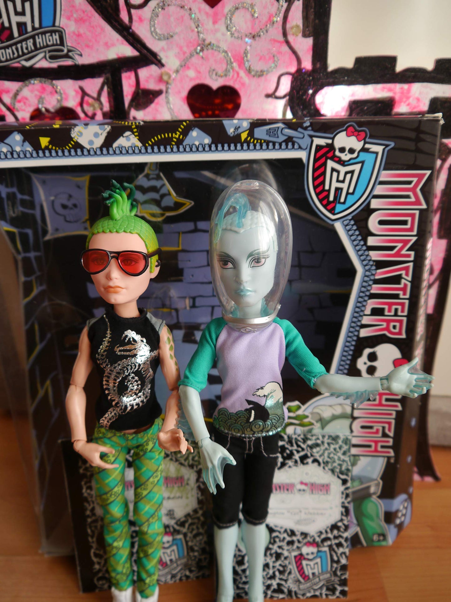 Monster High Mansters 2-Pack Gil Webber And Deuce Gorgon