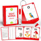 Wjpc 58 Cards, 116Pcs High Frequency Sight Words Flash Cards For (Pre-K, Pre-Kindergarten, Kindergarten, 3,4,5, Years Ages Kids Boys Girls Toddler Flash Cards For 3-6 Years