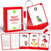 Wjpc 58 Cards, 116Pcs High Frequency Sight Words Flash Cards For (Pre-K, Pre-Kindergarten, Kindergarten, 3,4,5, Years Ages Kids Boys Girls Toddler Flash Cards For 3-6 Years