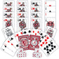 Masterpieces Game Day - NCAA Alabama Crimson Tide 2-Pack Playing Cards & Dice Pack - Officially Licensed Set for mature-themeds and Family