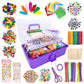 1405 Pcs Art and Craft Supplies for Kids, Toddler DIY Craft Art Supply Set Included Pipe Cleaners, Pom Poms, Feather, Folding St