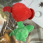 Jhesao 7' Fire Plants And Zombies Peashooter Plush Zombies Toys Pvz Plushies 1 2 Stuffed Soft Doll Pea Fire Plant Toy New